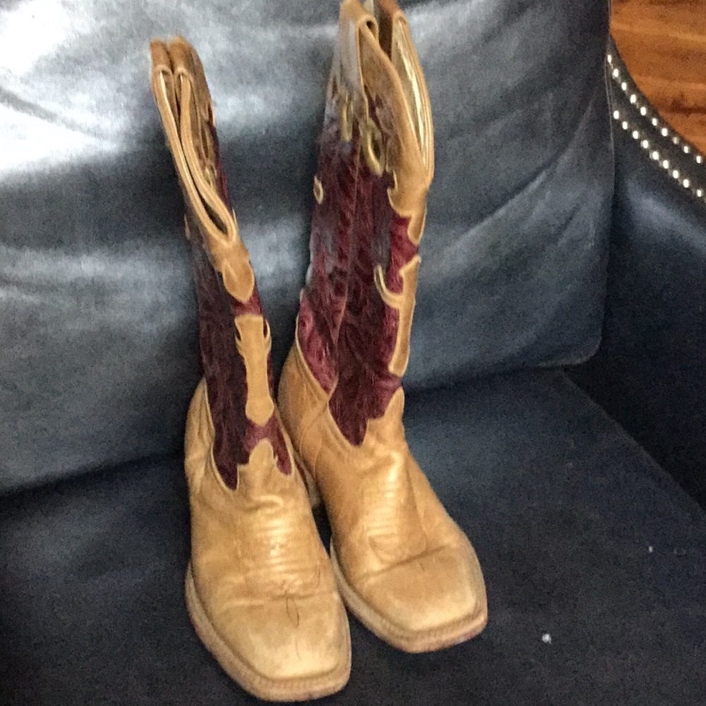 Anderson bean rodeo cowgirl cowboy boots ranch barn barrel racing buckaroo